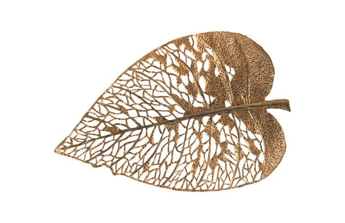 Birch Leaf Wall Art Copper, MD - Maison Vogue