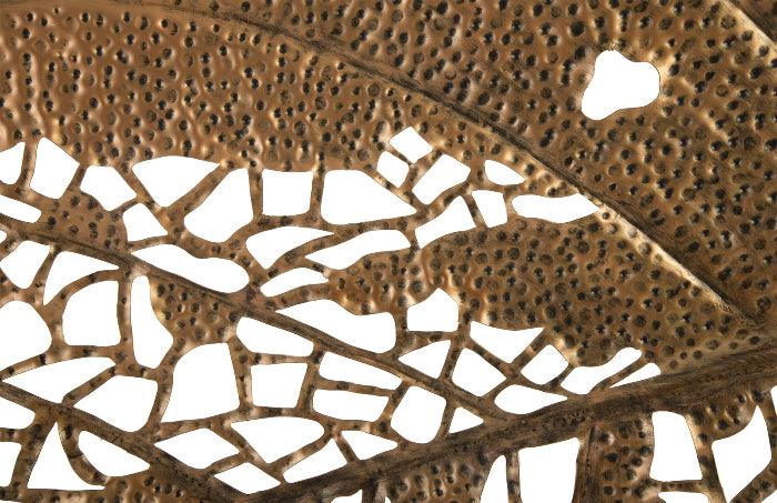 Birch Leaf Wall Art Copper, LG - Maison Vogue