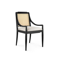 Veronika Armchair, Black - Maison Vogue