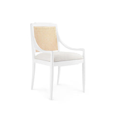 Veronika Armchair, White - Maison Vogue